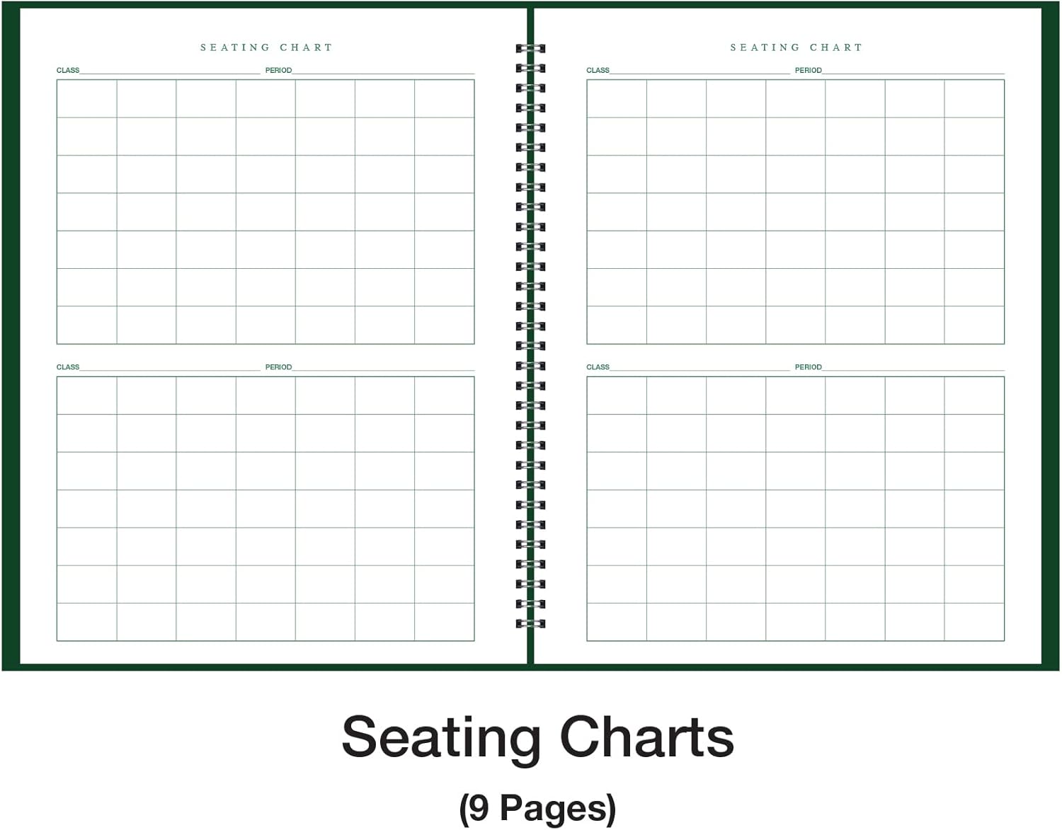 Ward Combination 9-10 Week Class Record + 6 Period Lesson Plan Book