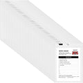 Nezyo Dry Erase Pockets Plastic Job Ticket Holders Shop Holder Order Pockets Clear Sleeves Tickets Folders Plastic Sleeves Paper Teacher Supplies for Classroom (12 x 9.5 in,White,50 Pcs)