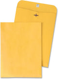 Quality Park Clasp Envelopes, 4.625 x 6.75 - Inches, Brown Kraft, Box of 100 (37825)