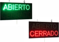Abierto Cerrado Sign, 24"x12", 60x30cm, TOPKING, LED, Neon, Florescent, Signage, Signboard, Display, Billboard, Screen, Grand Opening, Gift