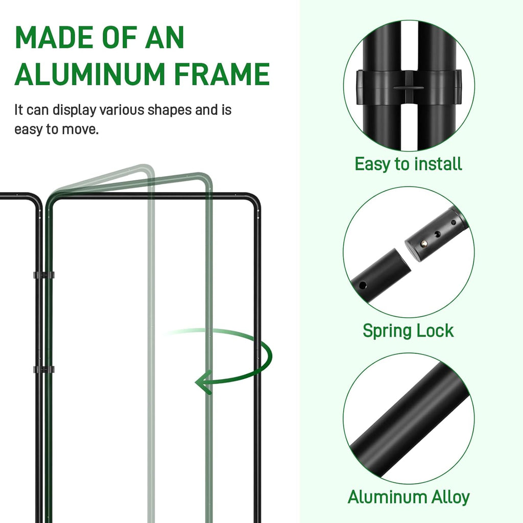 7.87ft x 13.12ft Green Screen Backdrop with Stand,Zyernar Large Green Collapsible Backdrop with Stand foror Photo Studio Video Shooting,YouTube Tutorials and Real-Time Videos, Streaming Games,Stage