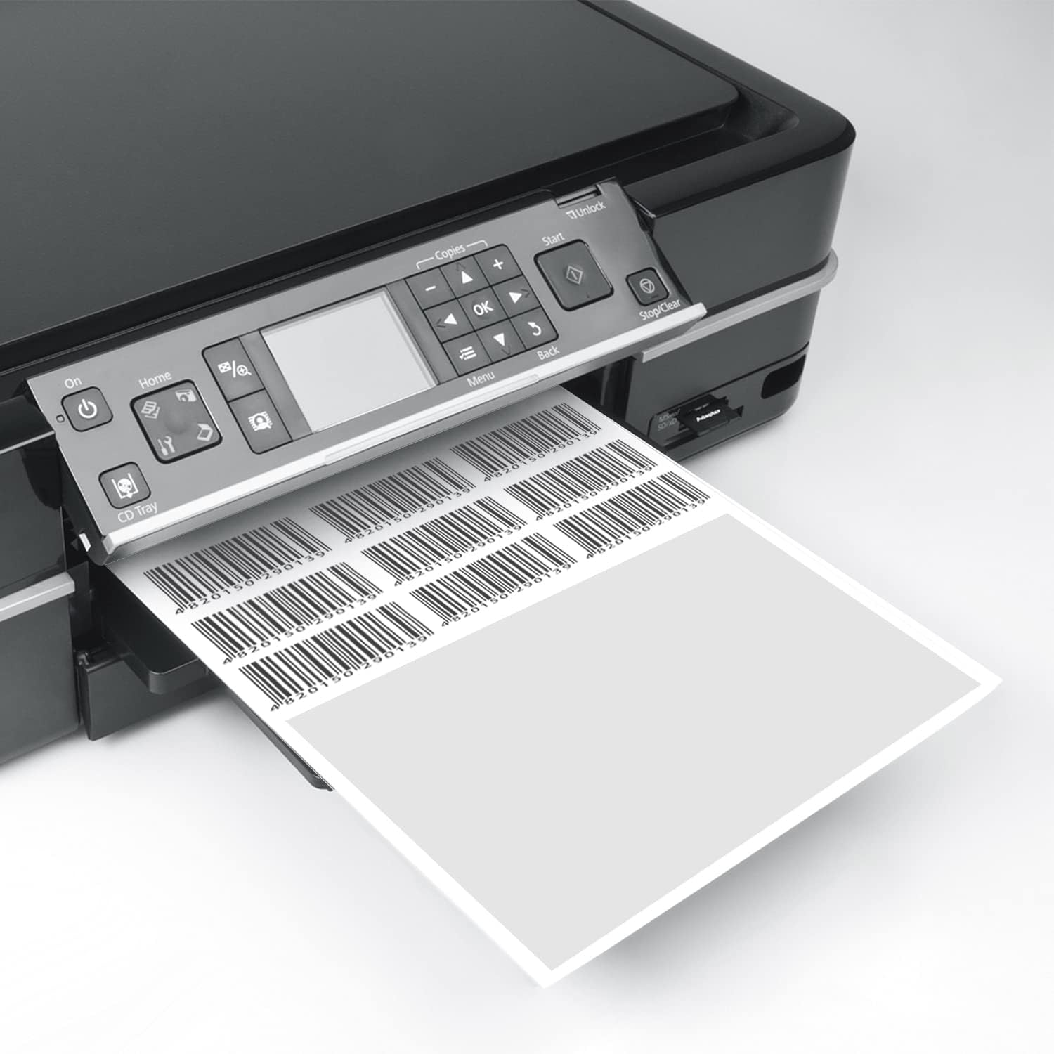 1" x 2-5/8" Address Labels 1500 labels sticker paper for Laser/Ink Jet Printer mailing labels 8.5"×11" white 30 per sheet