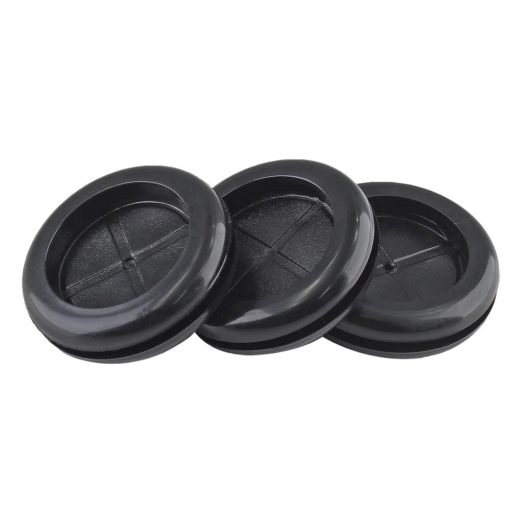 10 Pack 1-3/16" Inside Diameter 1-1/2" Drill Hole Rubber Grommet, Firewall Plug Grommet Rubber Grommets Wire Protection, Double Sided Round
