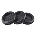 10 Pack 1-3/16" Inside Diameter 1-1/2" Drill Hole Rubber Grommet, Firewall Plug Grommet Rubber Grommets Wire Protection, Double Sided Round