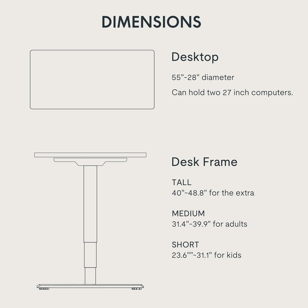 FLEXISPOT E6 Essential 3 Stages Dual Motor Electric Standing Desk 55x28 Inch Whole-Piece Board Height Adjustable Electric Sit Stand Desk(Black Frame + Brown Wood Grain Desktop, 2 Packages)