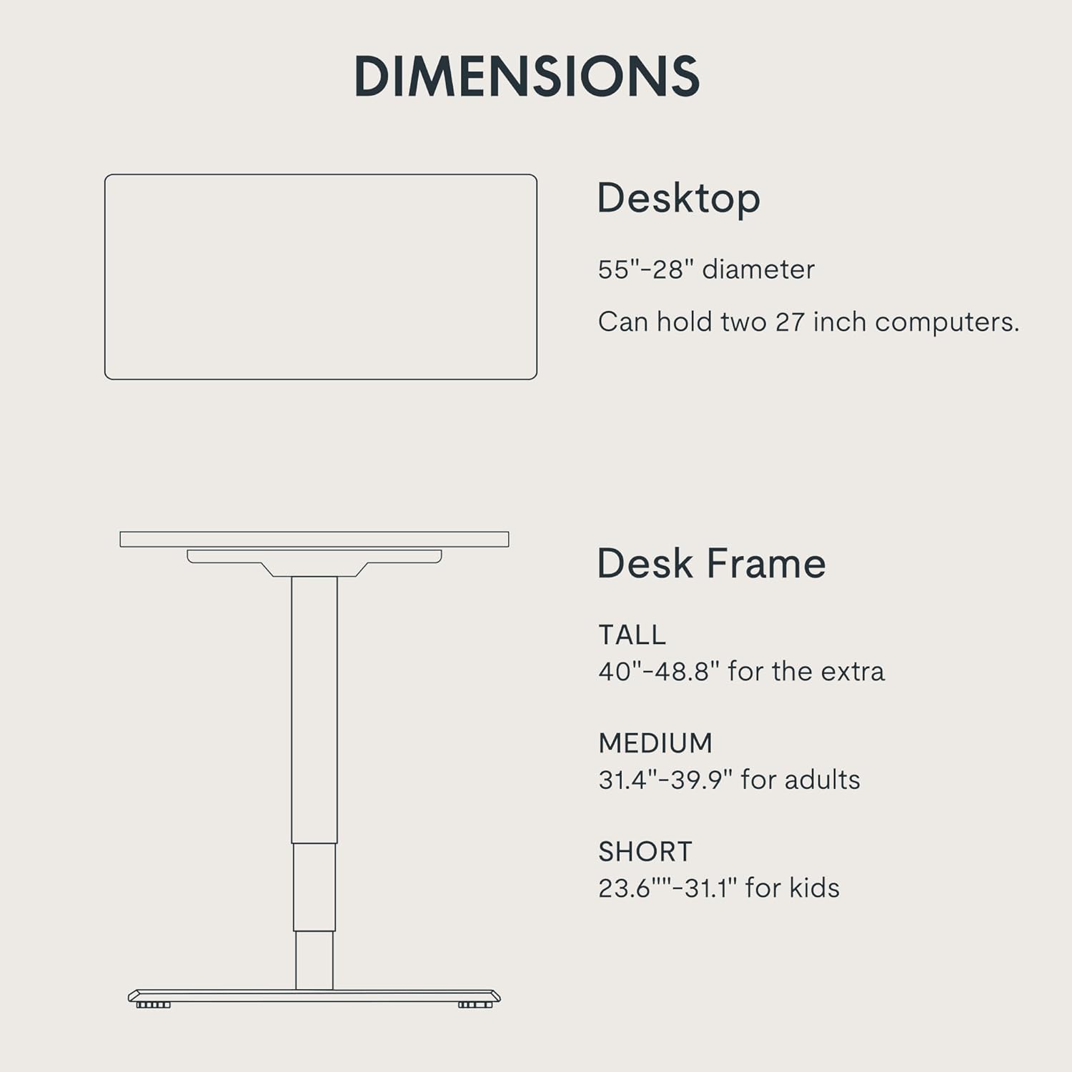 FLEXISPOT E6 Essential 3 Stages Dual Motor Electric Standing Desk 55x28 Inch Whole-Piece Board Height Adjustable Electric Sit Stand Desk(Black Frame + Brown Wood Grain Desktop, 2 Packages)
