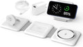 Charging Station for Apple Multiple Devices - 3 in 1 Foldable Magnetic Wireless Charger Dock - Travel Charging Pad for iPhone 16 15 14 13 12 Pro Max Plus Watch & Airpods