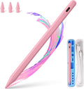 Stylus Pen for iPad Apple: Fast Charge for iPad Pencil Apple Pen with Palm Rejection Tilt Sensitivity - Pen for i-Pad 10/9/8/7/6, iPad Pro 12.9"/11"/13" M4, iPad mini 6/5, iPad Air 5/4/3/M2 Pink
