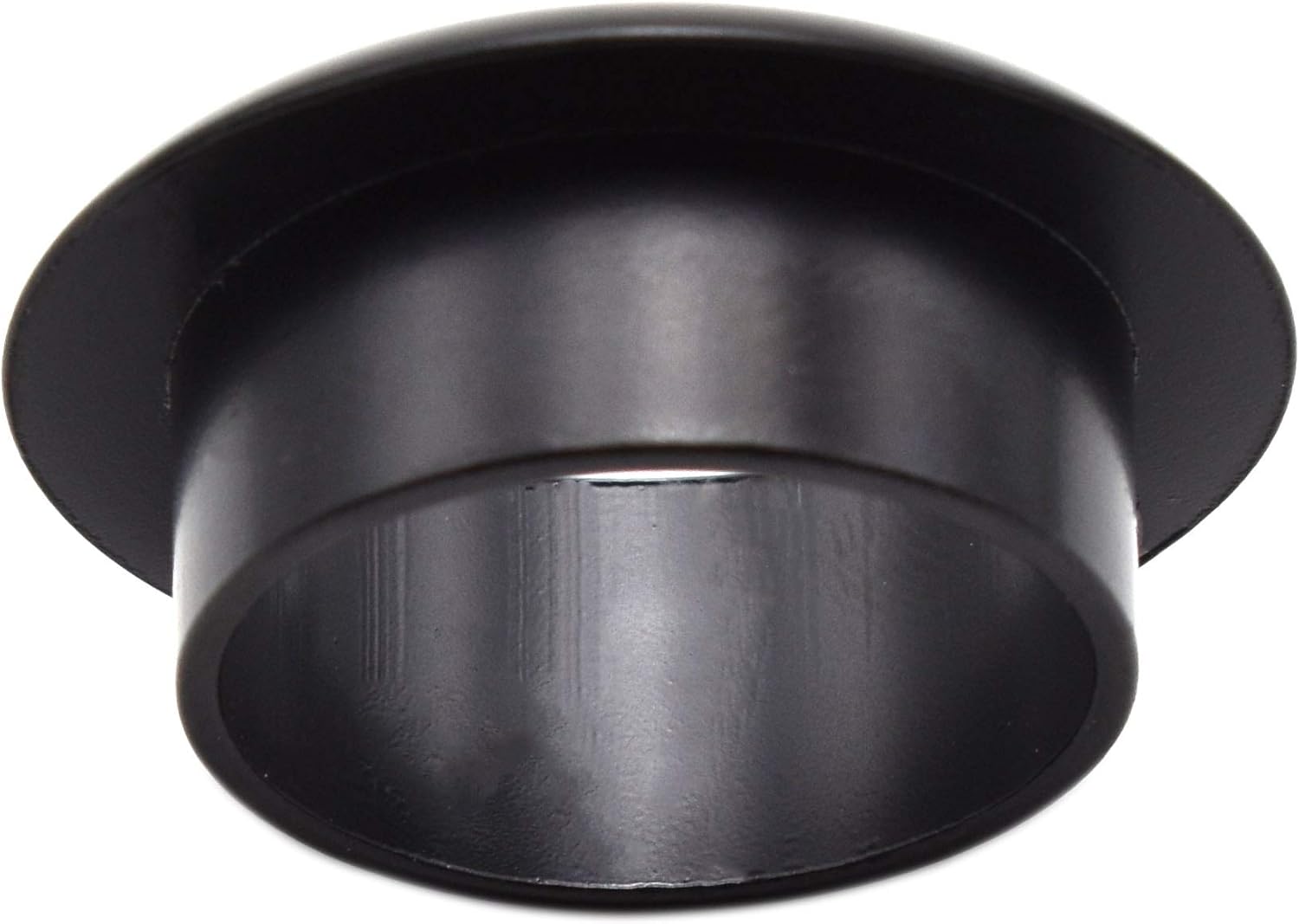 1 Inch(25mm) Zinc Alloy Desk Hole Cover Grommets Black Wire Cord Cable Organizer for Computer Desk Cabinet