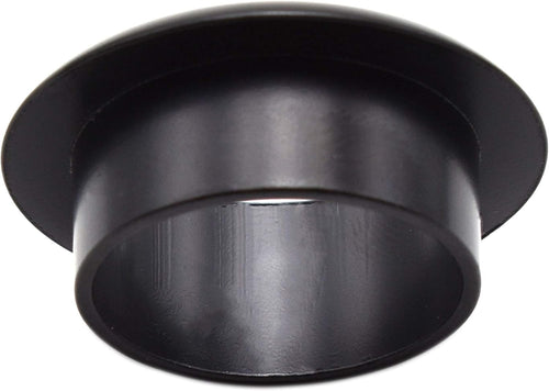1 Inch(25mm) Zinc Alloy Desk Hole Cover Grommets Black Wire Cord Cable Organizer for Computer Desk Cabinet