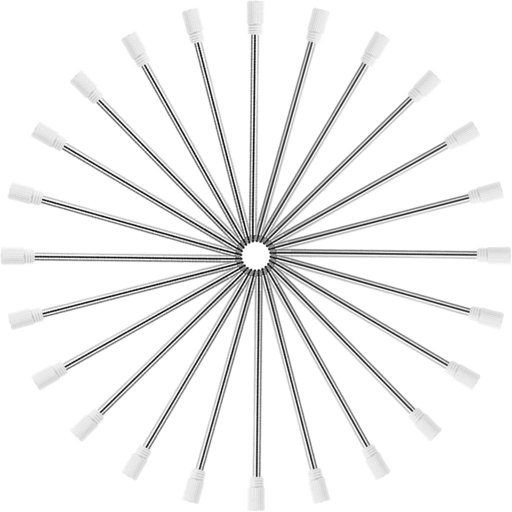 DUNBONG Ballpoint Metal D1 Refill for Multifunction Pen, Red pack of 5 pieces (Red)