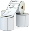 4 Rolls 450 Labels 4x6 3-Proof Direct Thermal Shipping Labels Used with Zebra 2844 ZP450 ZP505 ZP500 GK420D GX420 Rollo MUNBYN, LabelChoice 1" Core Permanent Adhesive Sticker Label Made for FedEx UPS