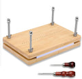 Book Binding Kits Wooden Book Press 11.8x7.56 inch Large Bookbinding Press Portable Binding Press for Binding Machine Bookbinding Supplies for DIY Bookbinding Easy Assemble