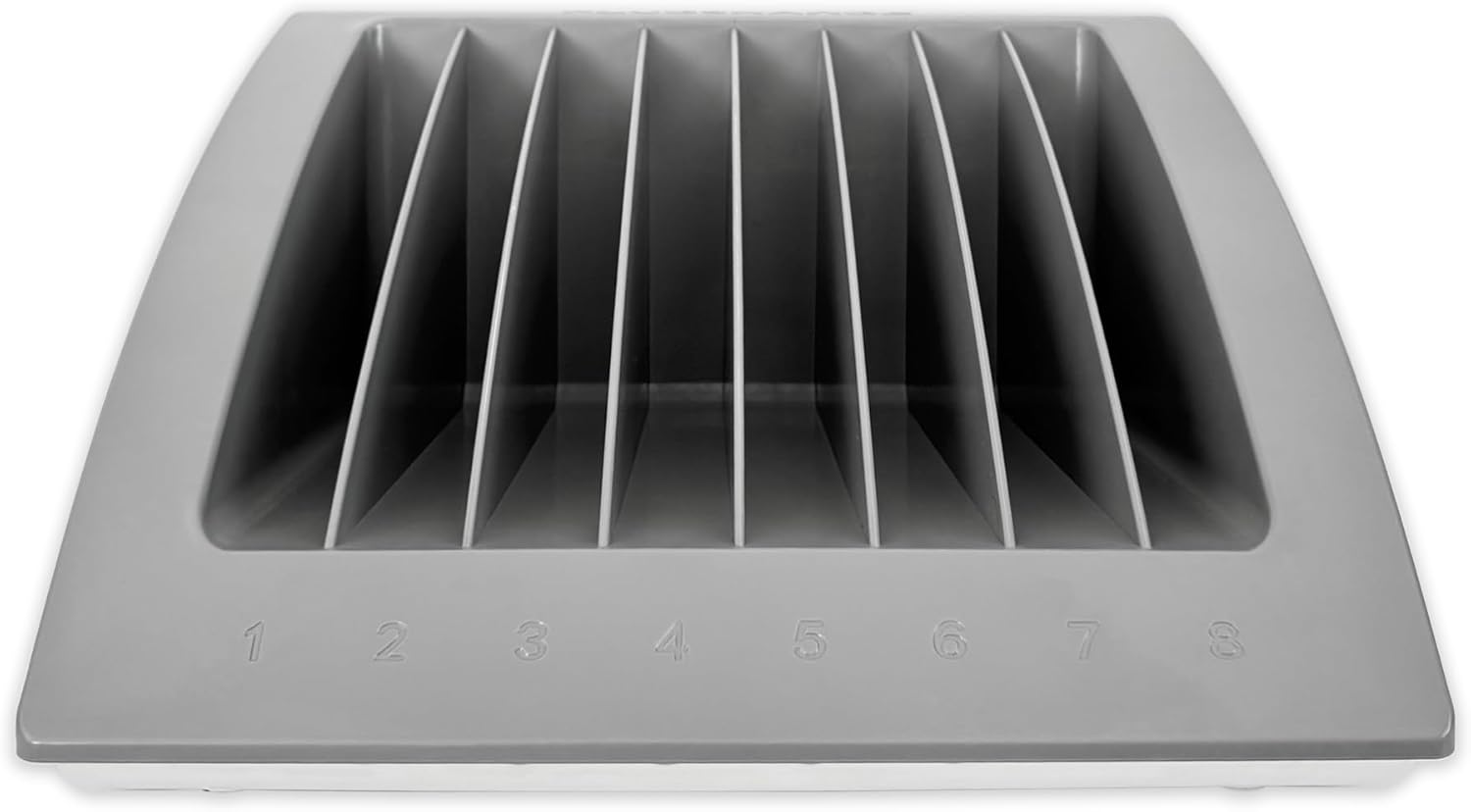 8-Device Laptop & Tablet Charging Station – Classroom & Office Organizer with Circuit Breaker & Cable Management – Fits Laptops, Chromebooks & Tablets Up to 15.6'' & 1.375'' Thick