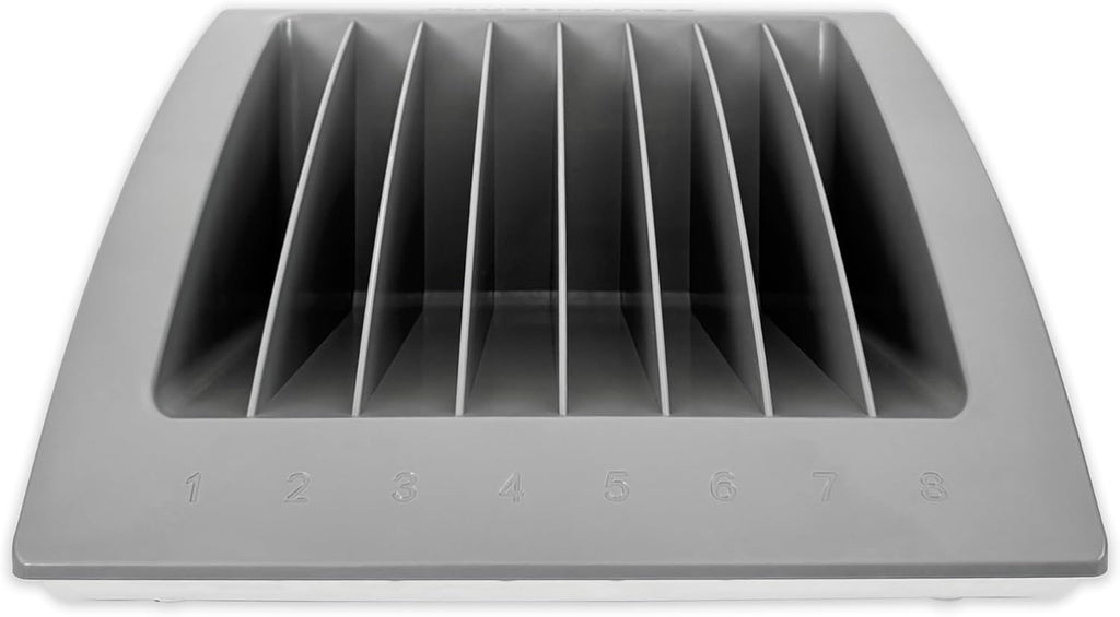 6-Pack | 8-Device Laptop & Tablet Charging Station for Multiple Laptops - Chromebook Organizer for Classroom & Office - Fits up to 15.6'' Screensize and 1.375'' Thick