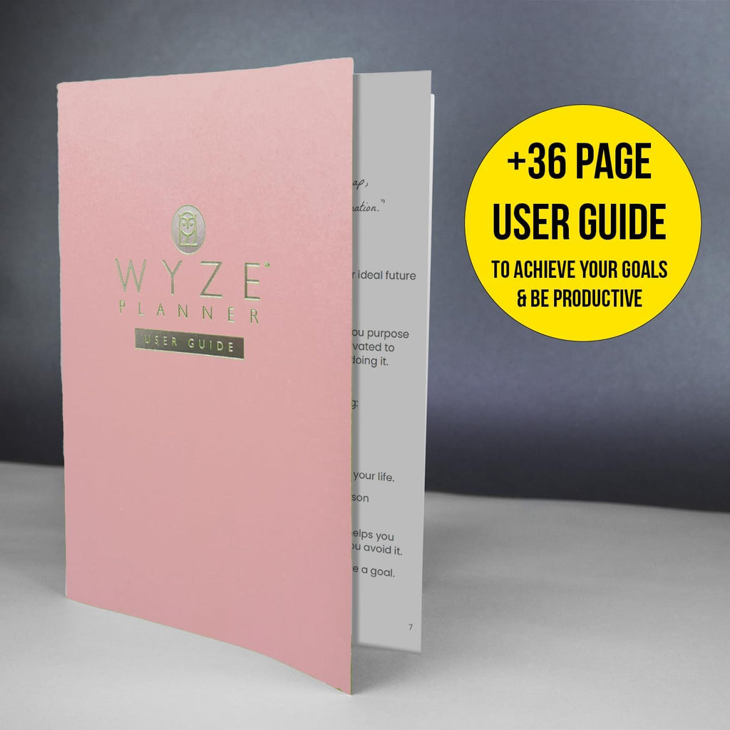 Undated Daily Planner – 3-Month A5 Productivity Organizer with Full Page Per Day, Hourly Schedule, Goal Setting, Habit Tracker, Weekly & Monthly Pages – Hardcover Time Management Notebook (Pink)