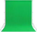Green Backdrop 6x9ft – Professional Photography Backdrop for Photoshoots, Studio & Portraits, Wrinkle-Free, Opaque, Machine Washable Polyester, Non-Fading, Reusable for Photo Background
