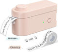 Makeid L1 Label Maker Machine with Tape - Portable & Rechargeable Label Makers Compatible with 9 12 16mm Waterproof Tape - Mini Bluetooth Labeler for Organizing Office Home School