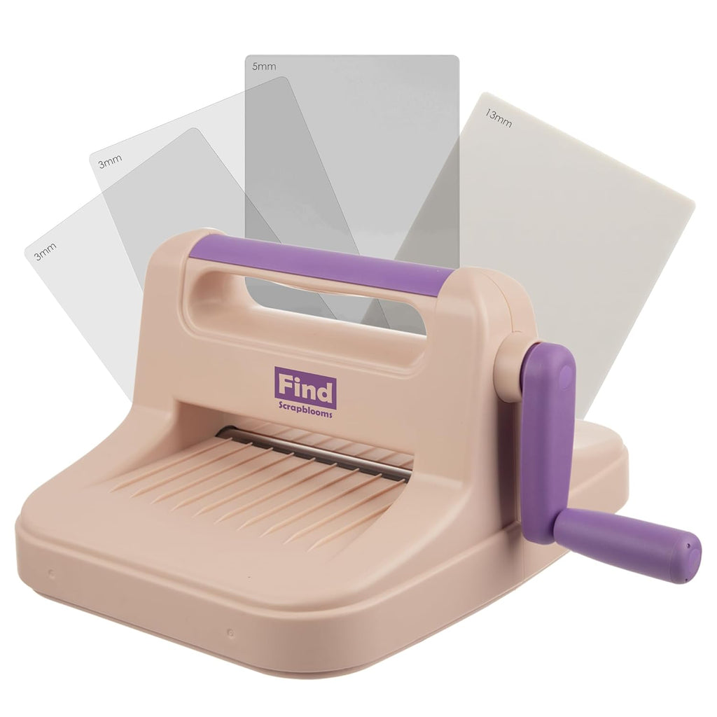 Die Cut Machine,Manual Embossing Machine for Cardmaking,Scrapbooking with Gift Box,6in Openning