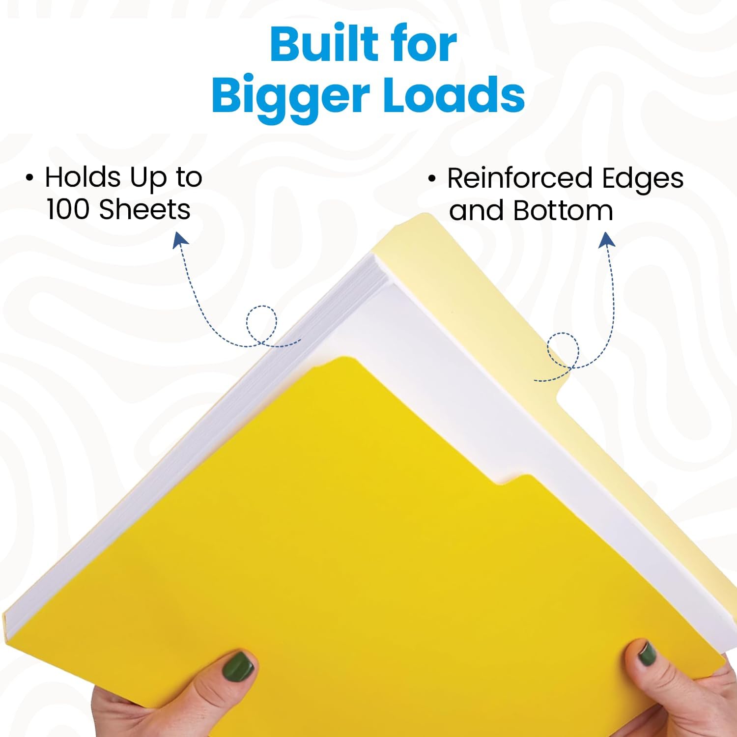 Pendaflex Recycled Hanging File Folders (25 Folders) & Two-Tone Color File Folders (36 Folders) - Assorted Color File Folders Letter Size - Perfect for Filing Cabinet, Desk & Home Office