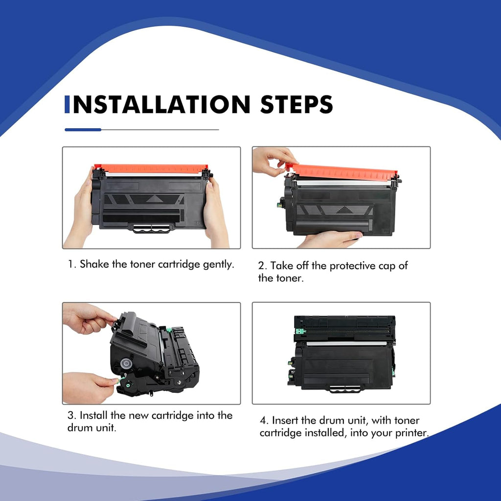 Toner Bank TN920XL TN920 Toner Cartridge HL-L6210DW Compatible for Brother TN920 TN920XL TN-920XL TN920XXL for Brother HL-L6210DWT HL-L5210DN HL-L5210DW HL-L5210DWT High Yield Printer 2 Pack
