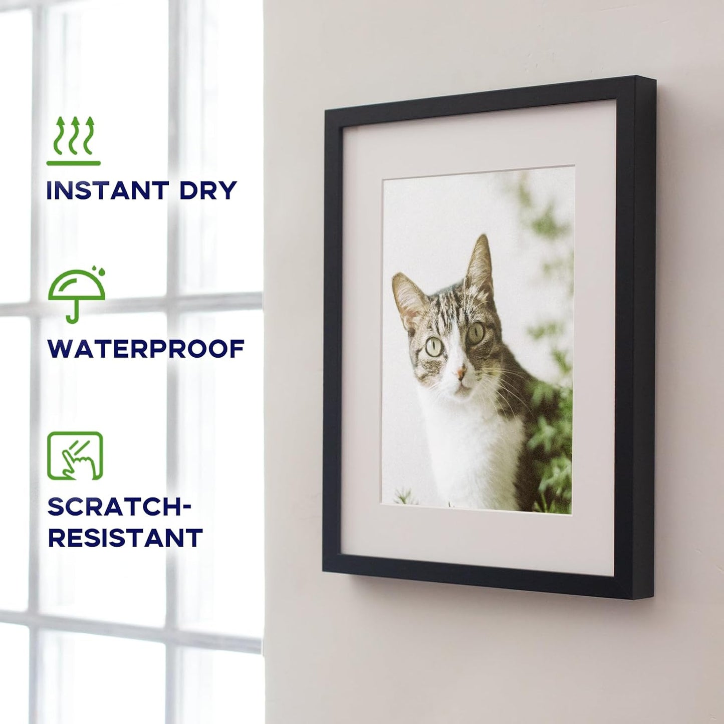 4x6 Photo Paper, Goefun 200GSM/54LB Glossy Inkjet Printer Paper for Dye Ink, 100 Sheets