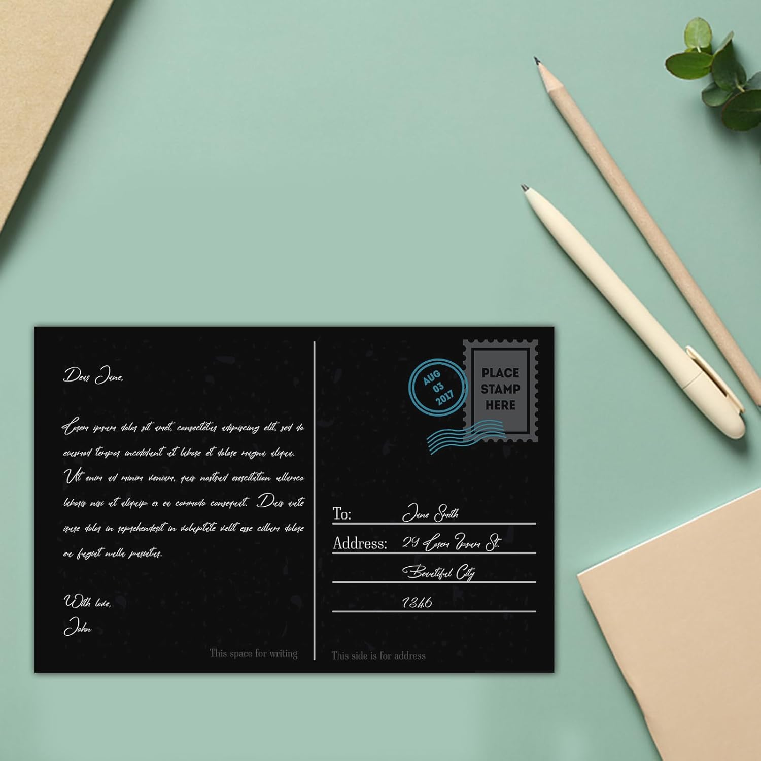 100 Pack Black Blank Index Cards 4x6 Card Stock Paper, Goefun 80lb Heavyweight Cardstock Unlined Notecards for Postcards, Photo Paper, Recipe