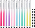 Stylus Pens for Touch Screens 12 Pack, Linfanc High Sensitivity and Precision Capacitive Stylus Pens for iPad, Tablets, Smartphones