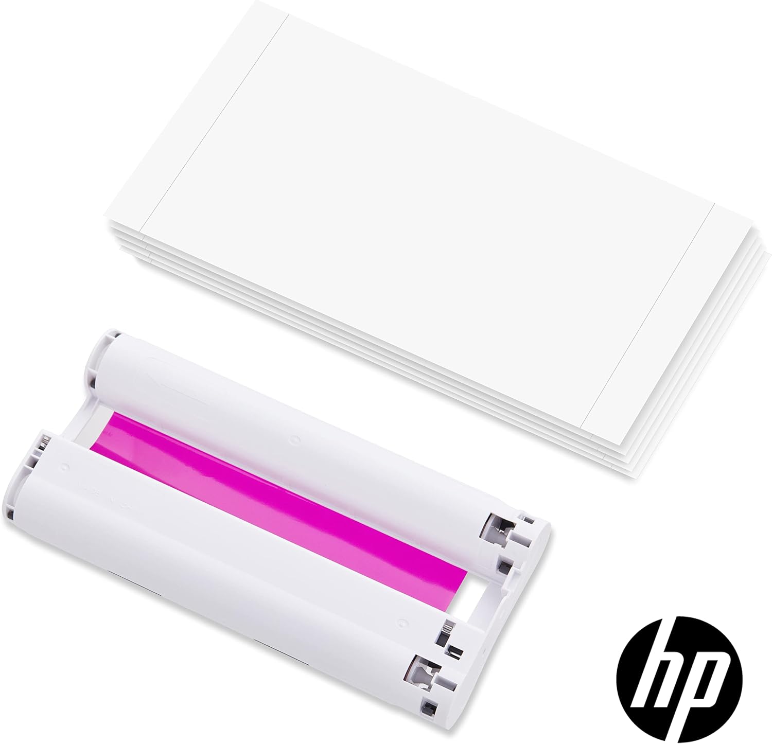 HP Sprocket Studio Plus 4 x 6” Photo Paper and Cartridges (Includes 108 Sheets and 2 Cartridges) – Compatible only with HP Sprocket Studio Plus Printer