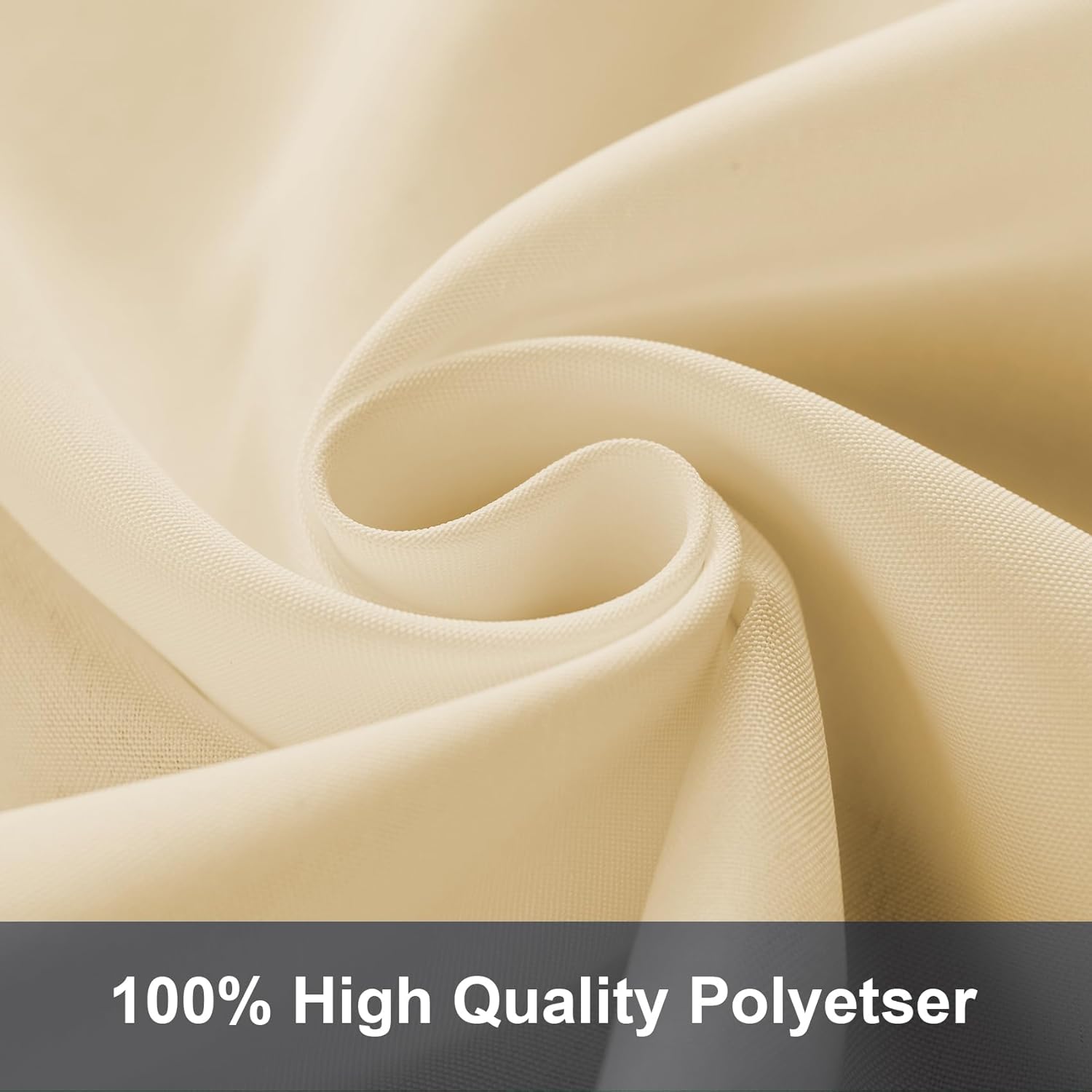 Joccun 6X9FT Champagne Backdrop Background for Photography,Polyester Backdrop Curtain Background Screen for Photography,Photoshoot,Video Recording,Studio(6X9ft,Champagne)