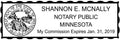 Minnesota Rectangular Notary Stamp | Official State Notary Stamp | Official Seals | Meets State Specifications (Minnesota, Rectangular Stamp)
