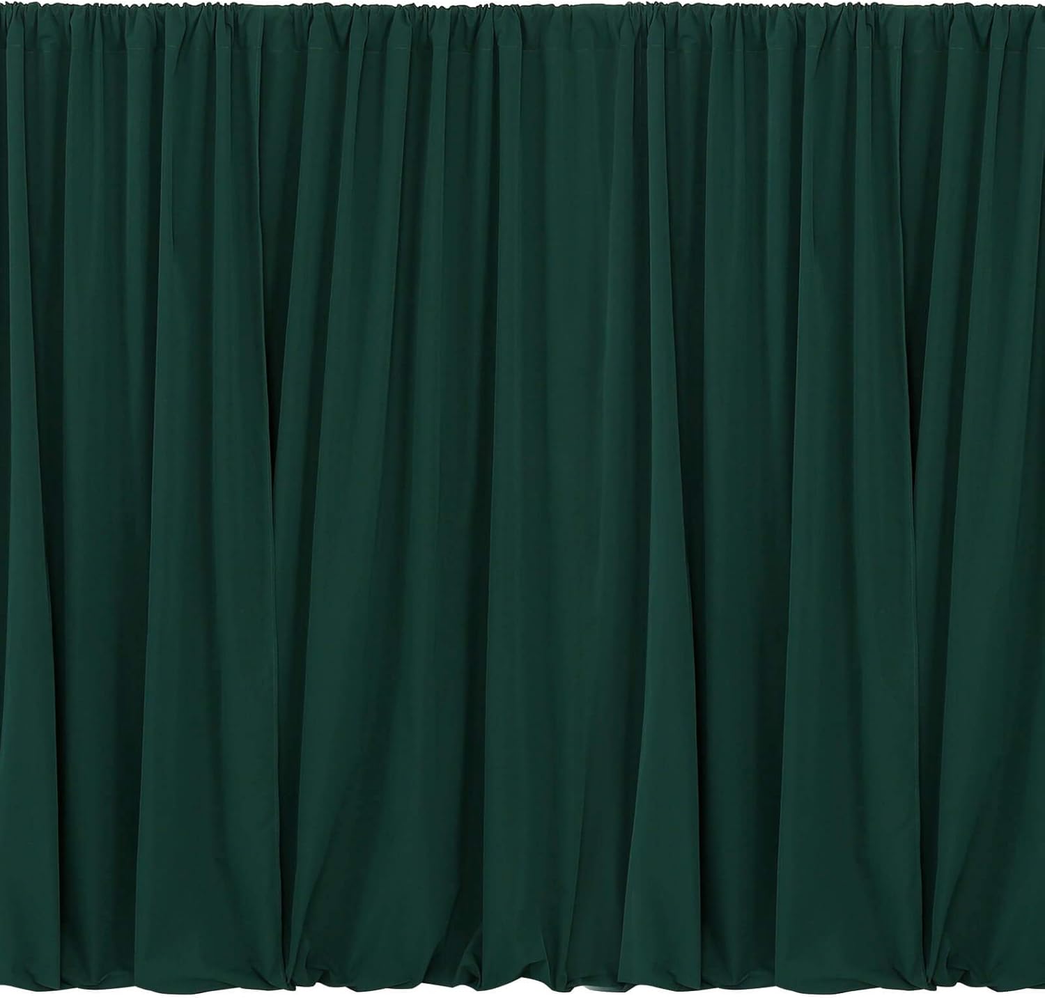 Green Backdrop Curtains 10ft x 10ft: Polyester Photo Backdrop Drapes - Halloween Party Photography Background Decorations