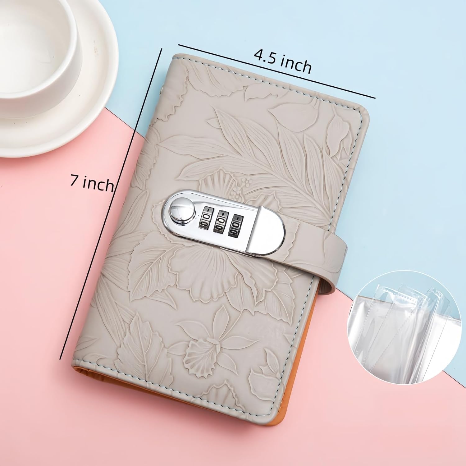 100 Envelope Challenge,Savings Challenges Book with Envelopes, Money Saving Binder Successfully Reach Your Savings Goals (Gray-B)