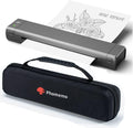 Phomemo Inkless Portable Printer for Travel - Wireless Thermal Printer Compatible with Phone & Laptop, Bluetooth Printers Supports 8.5" X 11" Letter Thermal Paper, Come with Carry Case