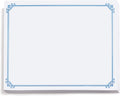 PaperDirect Blue Foil on White Simple Border Specialty Certificates, 8½ x 11, 50 Count, Certificates And Awards Paper, For School, Work, Diplomas & Award Certificates