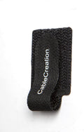 CableCreation Cable Ties, Strong Back-Glue Self Adhesive Cable Straps, Cable Management Straps Hook Loop Cord Organizer Wire Ties for Office/Home/Kitchen/Workshop, Black 5 Pack