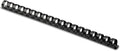 Fellowes 52326 Plastic Binding Combs - Round Back, 1/2 Inches, 90 Sheets, Black, 100 Pack
