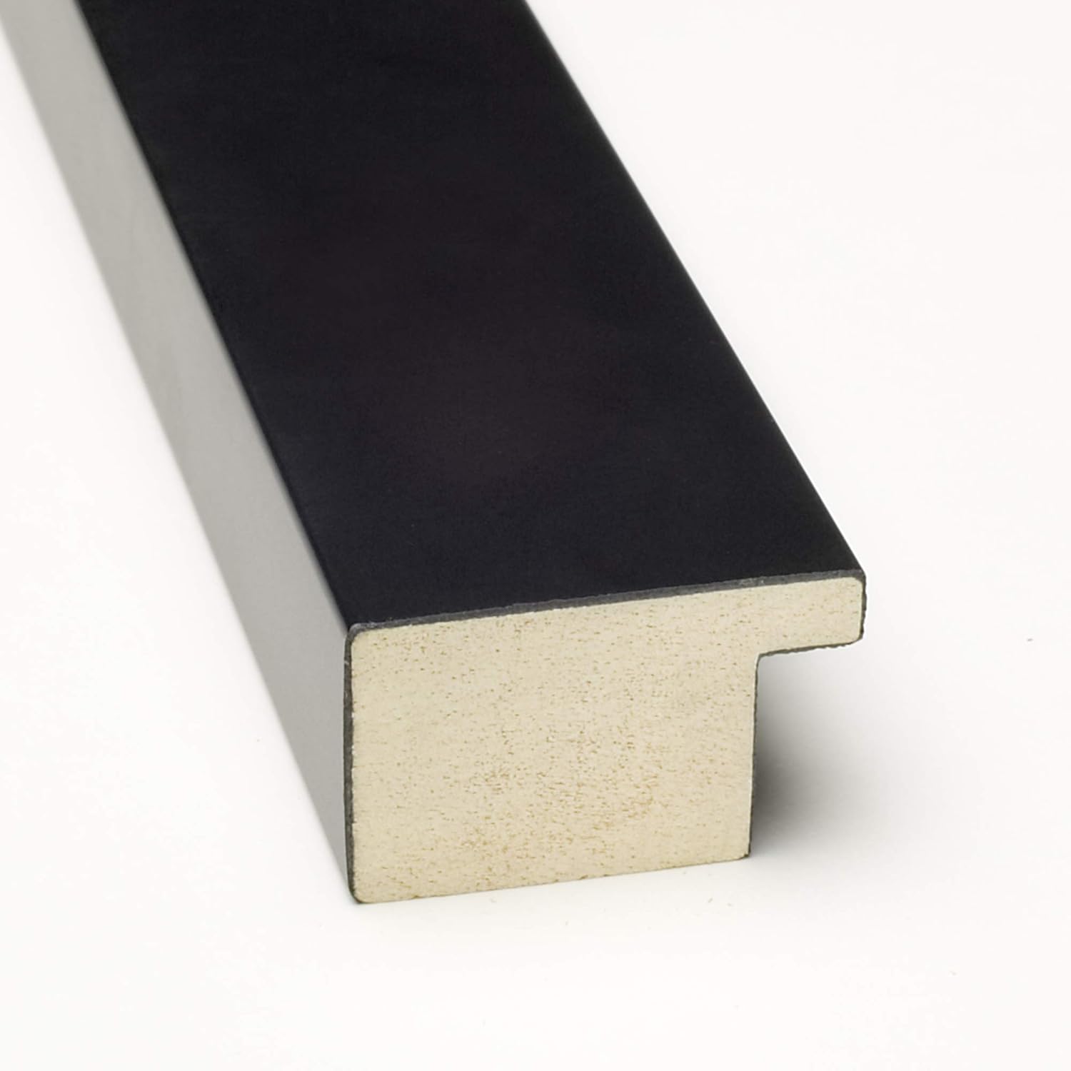 Amanti Art Natural Cork Board for Wall, 14x32 Vision Board with Black Wood Frame, Medium Corkboard Office Decor for Home Organization, Modern Contemporary Corkboard Pinboard to display items for home