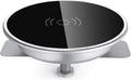 i.VALUX Embed in Desk Wireless Charger,15W Fast Charging Pad Phone Charger,Hidden Desk Grommet Qi Charging Station Compatible with iPhone 17/Air/16/15/14/13/12/11/11 Pro/8/Xs Max/XR/Galaxy S22/S21