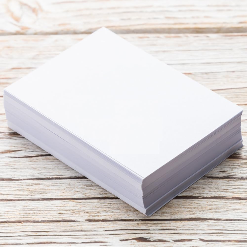 (3-Pack) 11" x 17" Blank Print Paper, 135Sheets/270Pages Copy Paper, DIY Template Printing in Office, 100gsm Blank Paper