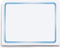 PaperDirect Foil Elegance Specialty Certificates, 50 Sheets of 38lb White Paper, 8½" x 11", Double Blue Foil Border, Perfect for Awards, Students, Employees, Volunteers, Course Completion, Diplomas