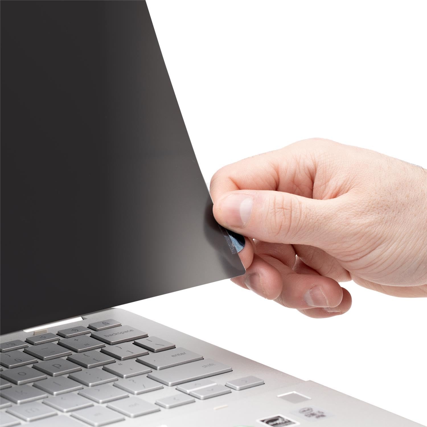 StarTech.com 14-inch 16:10 Flip-Over Privacy Screen with Touch, Laptop Security Shield, Anti-Glare Blue Light Filter