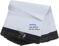 newlng Poly Mailers Shipping Bags Mailing bags 200pcs 10x13" / 250x350mm White Shipping Envelopes Self-sealing Adhesive Waterproof and Tear-Proof Packaging Bags Poly Bag for Clothing Books Gift
