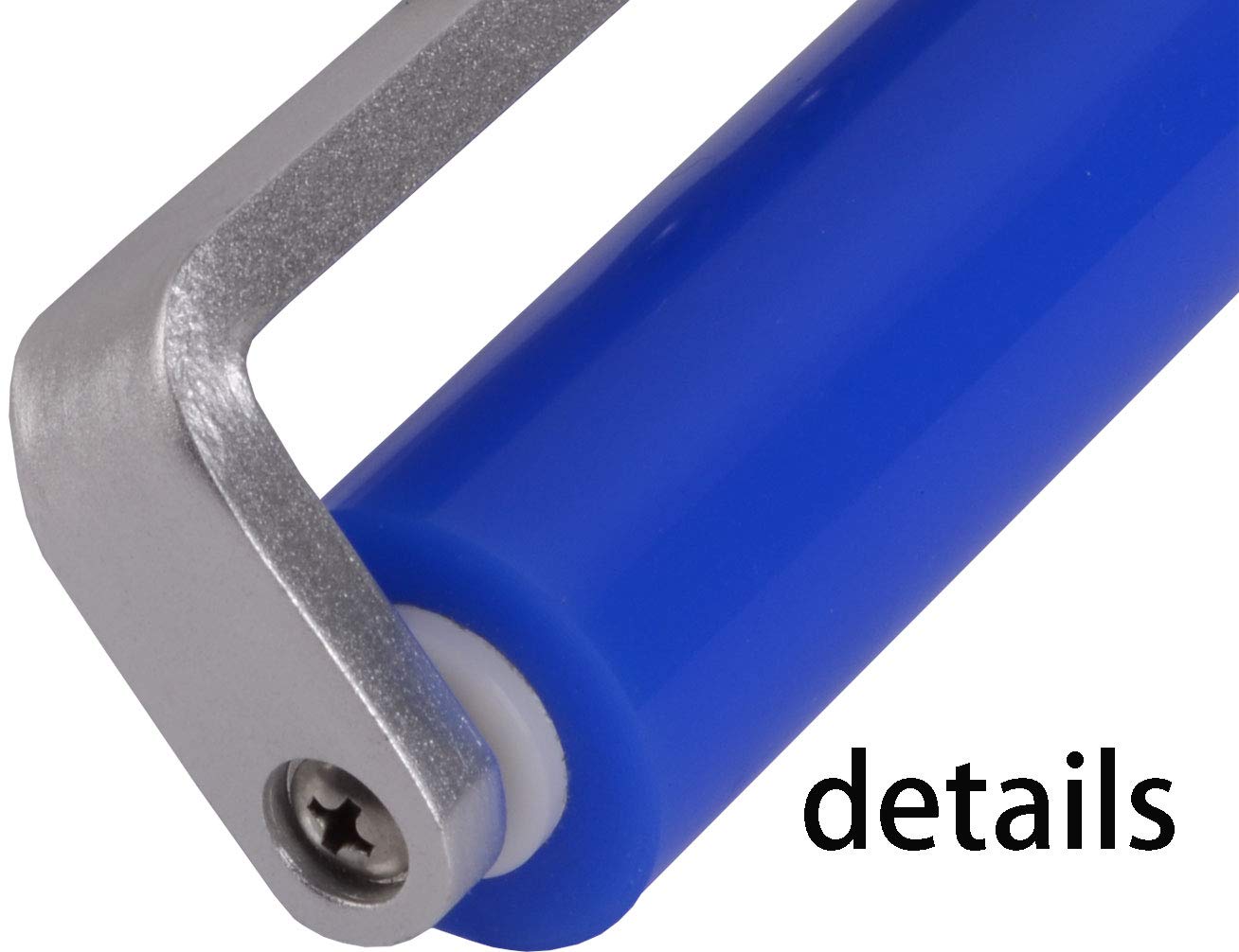 4-20 inch Glue Silicone Rubber Pasting Tacky Soft Roller Vinyl Record Cleaner Squeegee Wheel Anti-Static Sticky Dust Collection for Film Application Craft Project Particle Electronic Industry (6")