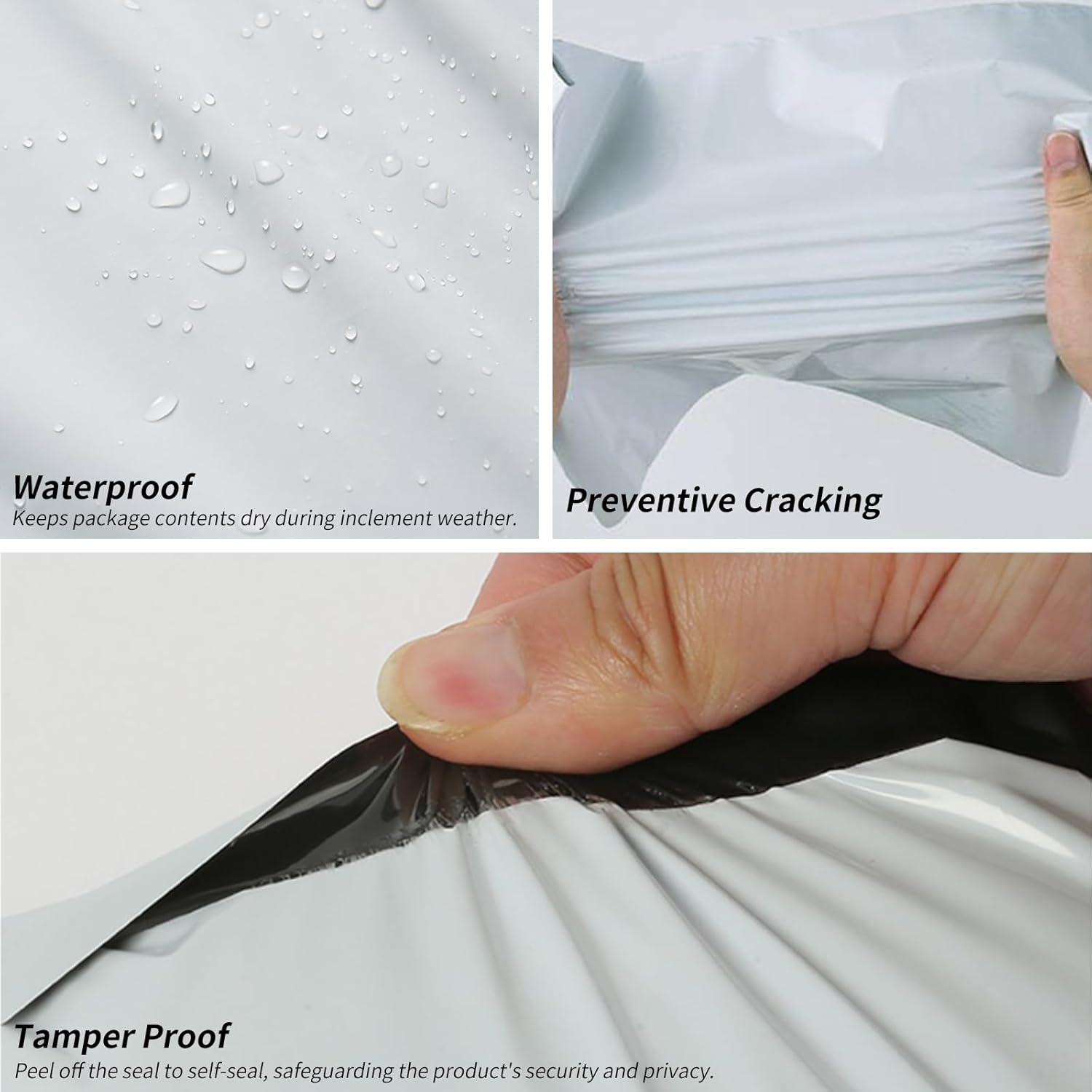 10 x 13" Poly Mailers Shipping Mailing Envelopes Bags, Envelopes Shipping Bags Self Sealing(500 Packs)