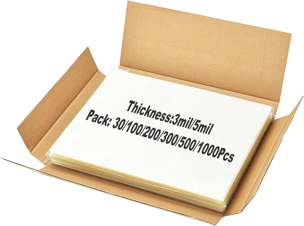 100 Pack Laminating Sheets, 9 x 11.5 Inch Clear Thermal Laminating Pouches for Thermal Laminator, 5 Mil Lamination Sheet Paper, Letter Size, HeatSeal