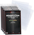 BCW Thick Resealable Magazine Bags - 5 Pack of 500 | Acid-Free, Clear Polypropylene Sleeves for Archival-Quality Storage of Collectible Magazines | Protect Your Valuable Comic Book Collection