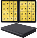 16 Pocket Card Binder,1280 Pockets Ringless Trading Card Binder,Premium Zipper Card Album Folder for TCG,MTG,Game&Sports Cards(BLACK)