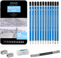 Profession Sketch Pencils 6B to 4H for Kids and Adults Drawing, Art Graphite Pencil for Artists Beginner Sketching