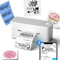 Phomemo Bluetooth Thermal Label Printer, 241BT 4X6 Wireless Shipping Label Printer for Small Business, Pink Label Printer for Shipping Package, Compatible with iPhone, Android, Amazon